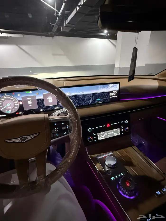 جينيسيس جي 80 موديل 2025 ابيض مطفي- Genesis G80 2025 4