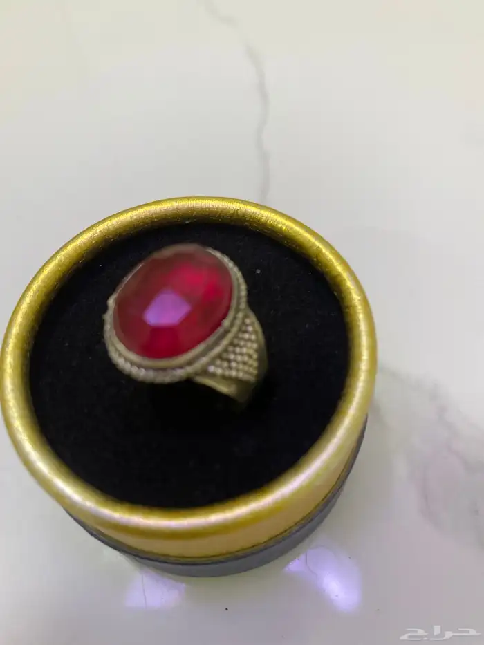 خاتم الماس احمر (نادر) 2