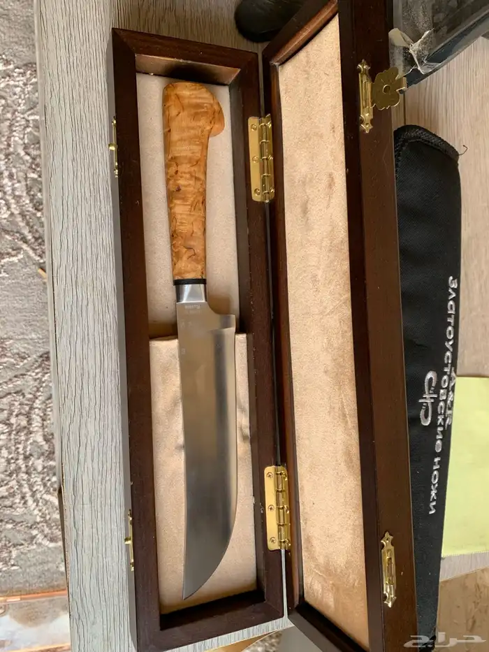 سكين صناعه يدوية روسية معدنD2 0