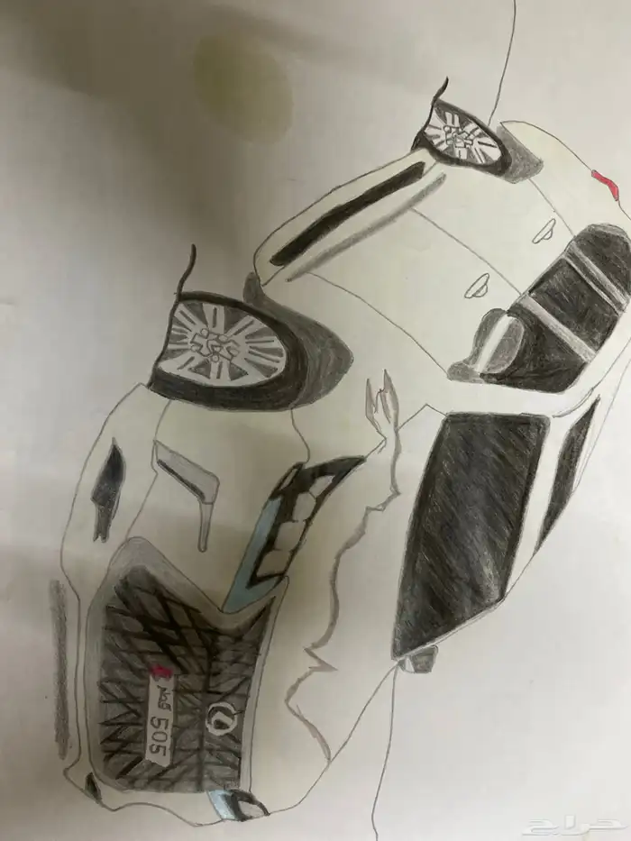 رسم جميع أنواع سيارات 7