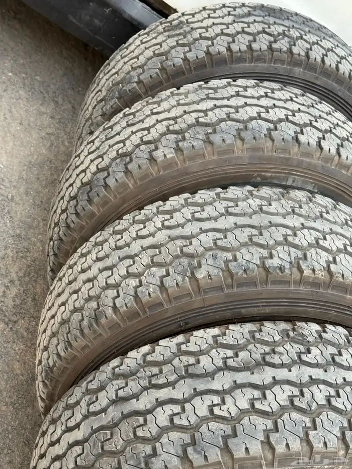 كفرات دلوب بن زجر شبه جديد شرط الكفرات مقاس 16-70-275 9