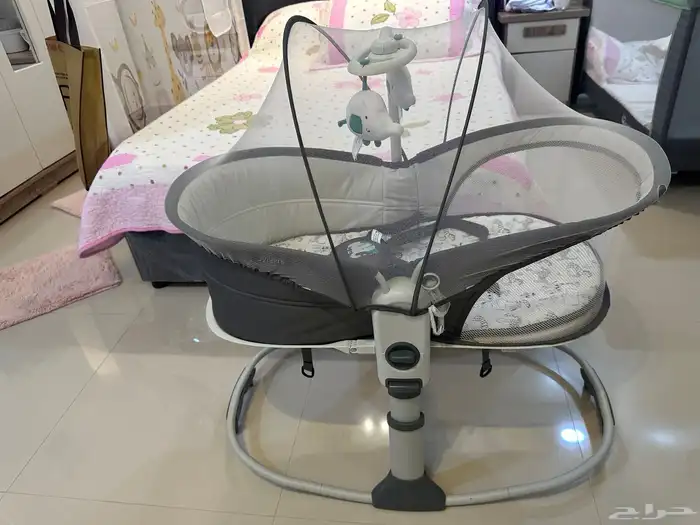 سرير اطفال (ثابت و هزاز) ماركة Juniors 1