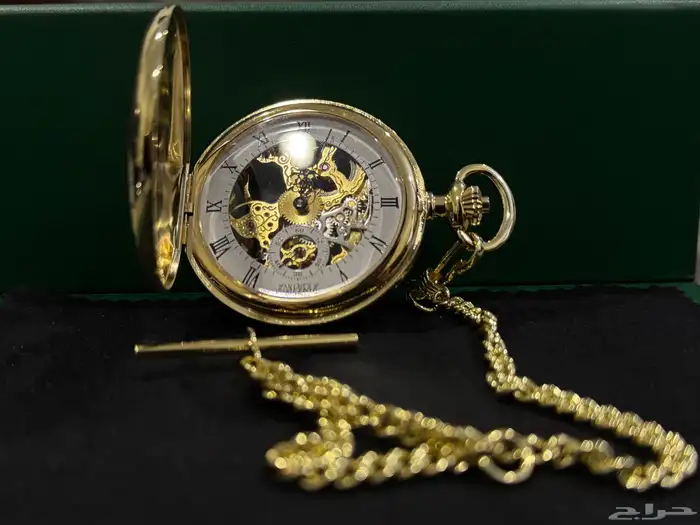 ساعه مطلي ذهب وقام ديبوند اصلي 3