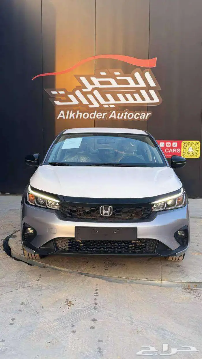 هوندا سيتي سبورت 2024 لدى الخضر للسيارات 4