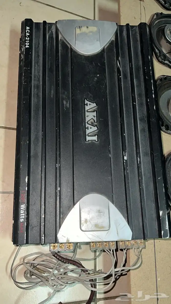 سماعات للبيع مع مضخم 4