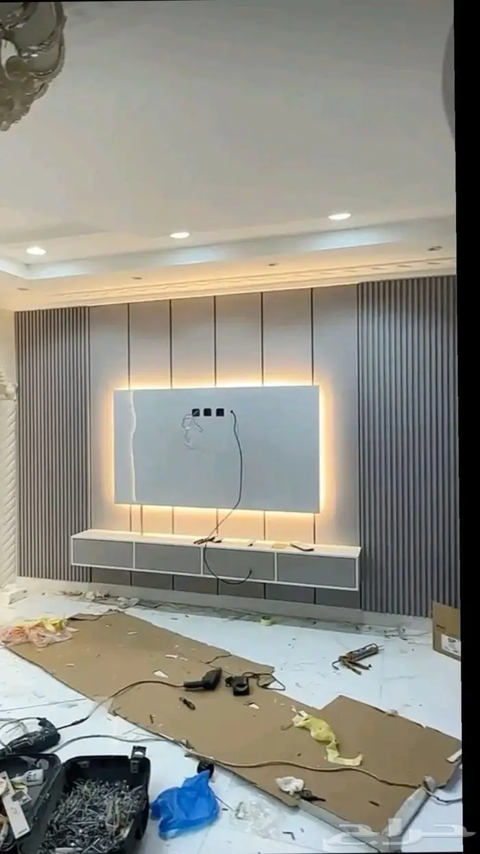 ديكورات داخلية وخارجية   مظلات   عشب صناعي   حدائق 19