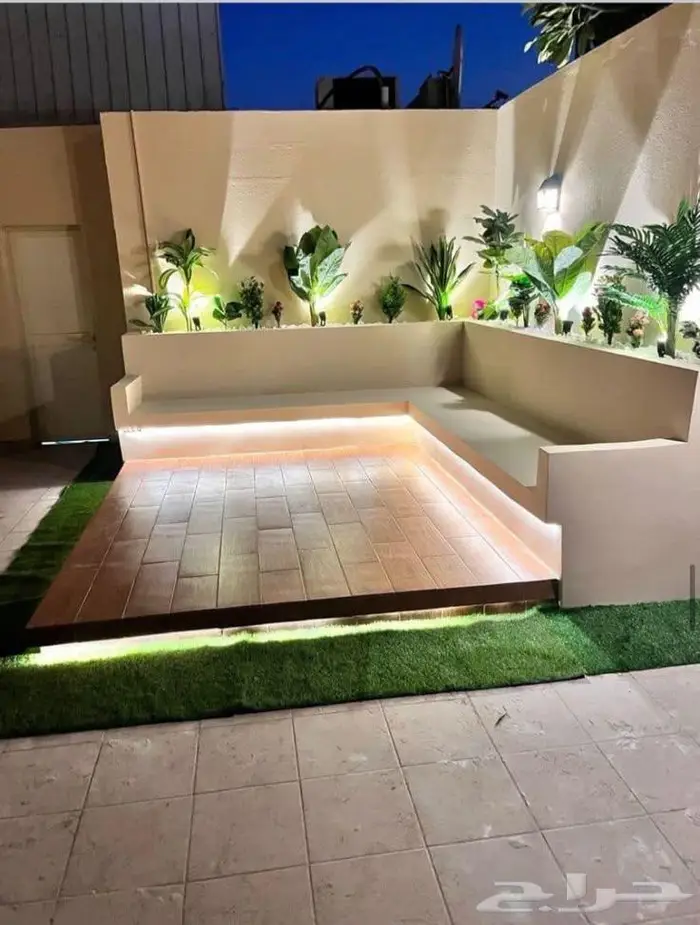 ديكورات داخلية وخارجية   مظلات   عشب صناعي   حدائق 3