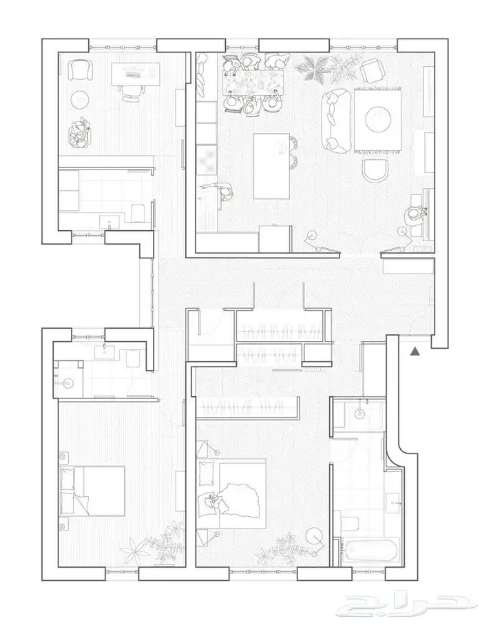 مخططات معماريه مهندس معماري تخطيط 2