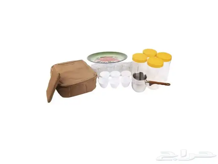 طقم حقائب للنزهات مع إكسسوارات مكون من 30 قطعة 2