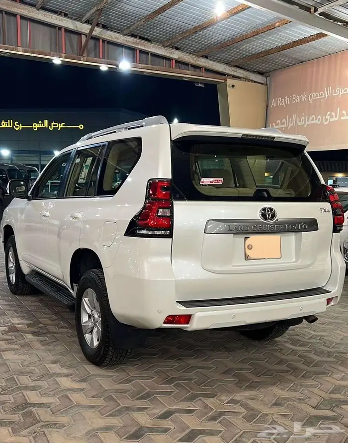 تويوتا برادو TXL 2021 سعودي 4 سلنر بنزين ممشي 83 الف 4