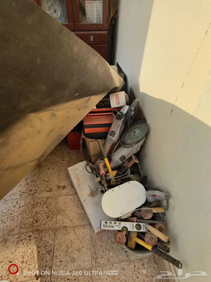 دريلات وصواريخ وميزان ليزر احجام مختلفه 0
