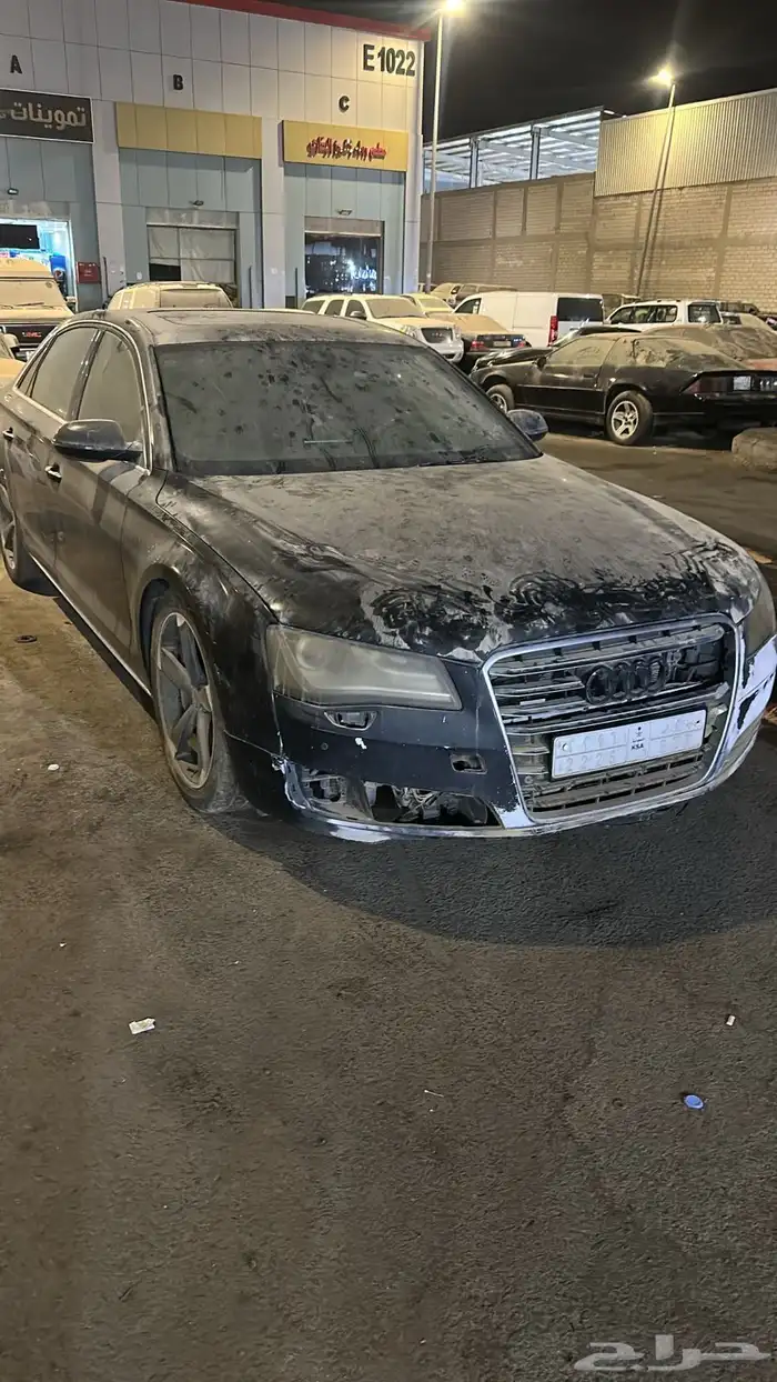اودي A8 تشليح 1