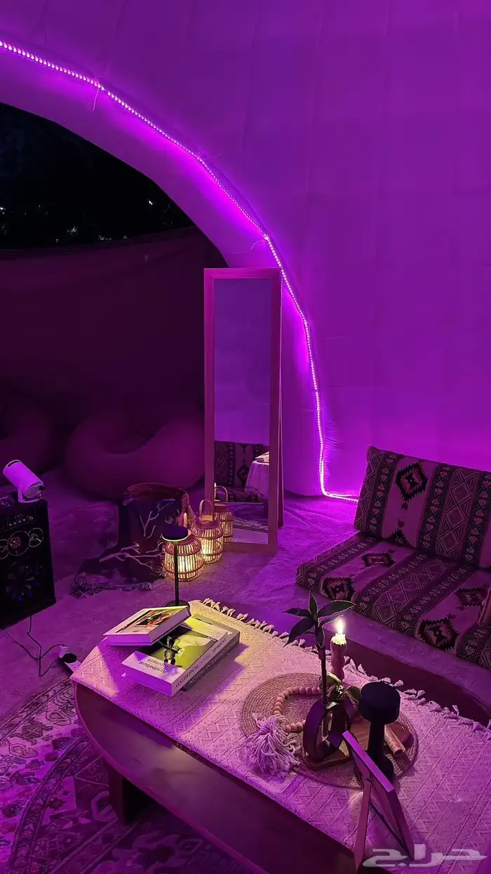 قبة شفافة فاخرة للإيجار   الطايف 4