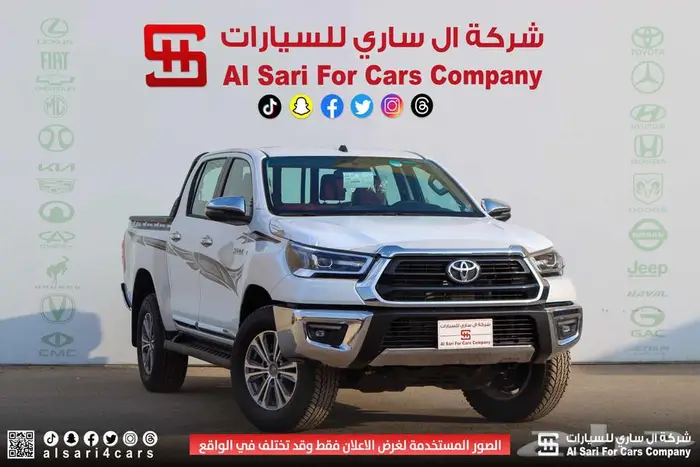 تويوتا هايلوكس S GLX غمارتين بنزين اتوماتيك 2025 23