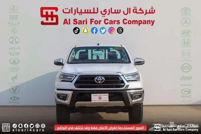 تويوتا هايلوكس S GLX غمارتين بنزين اتوماتيك 2025 24