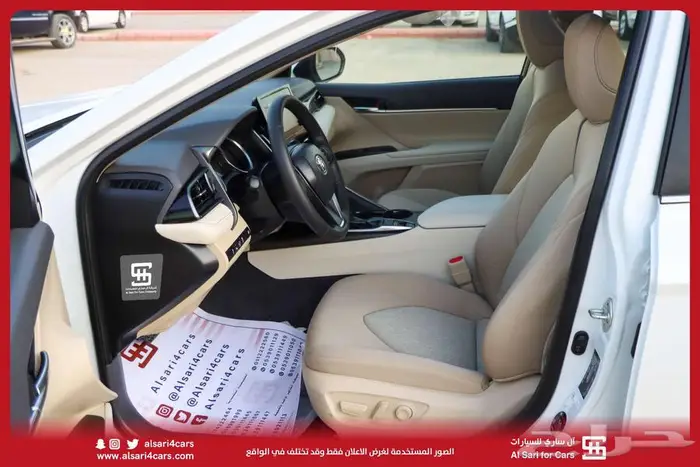 تويوتا كامري GLE 2023 اقساط بنوك وشركات 12