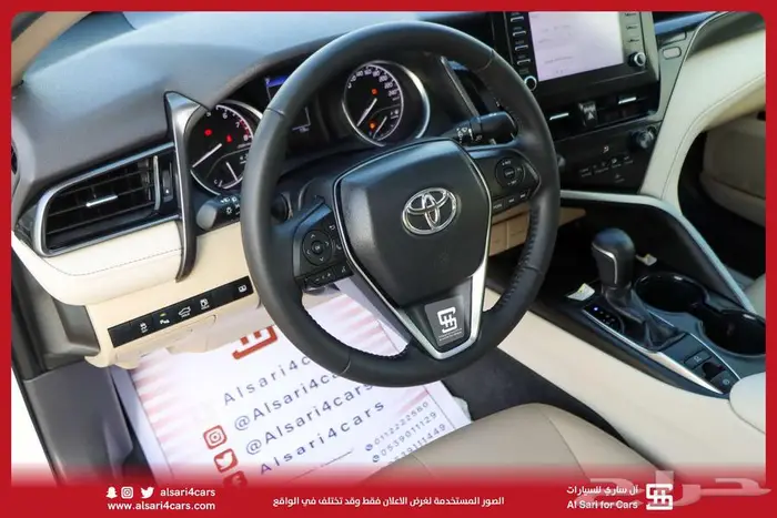 تويوتا كامري GLE 2023 اقساط بنوك وشركات 11