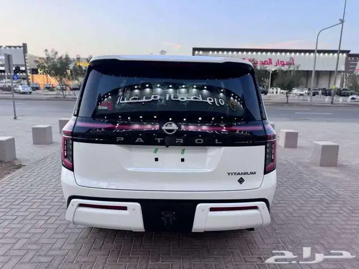 نيسان باترول سلندر V6 تيتانيوم 2025 اقساط وكاش وارد بترومين 8