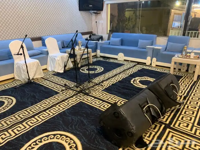 تأجير صوتيات 2سماعات ومقصر 350 5
