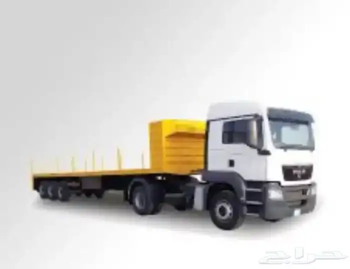 تريلا سطحه متواجدة في المدينة التحميل لأي مكان 1