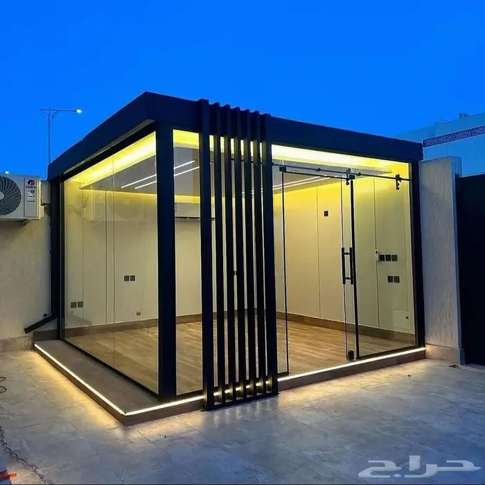 غرف زجاجيه 0