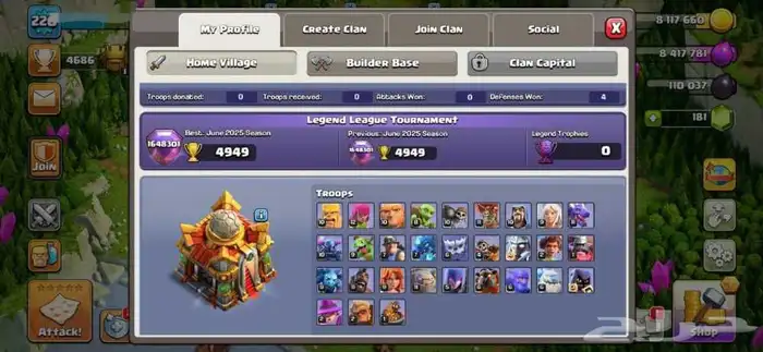 قرية كلاش اوف كلانس تاون 16 قوية 1