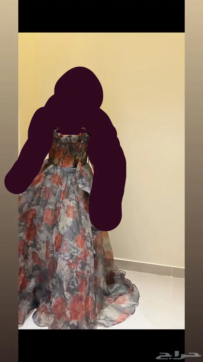 فستان للبيع لبس 3 ساعات فقط 0