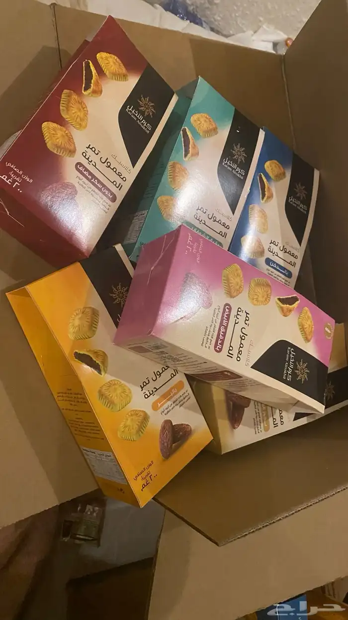 بيع تمر كرتون كامل 1