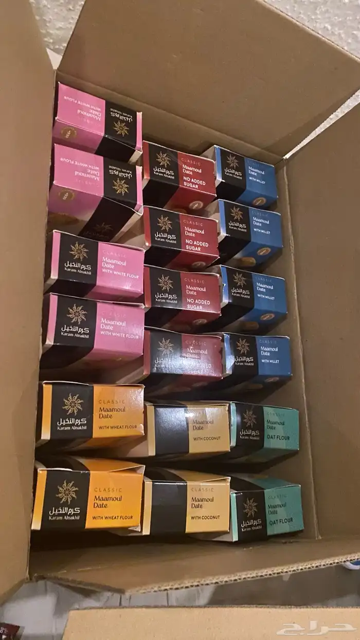 بيع تمر كرتون كامل 0