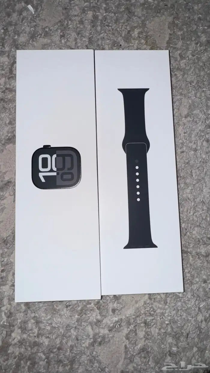 ساعة آبل Apple Watch لون اسود 2