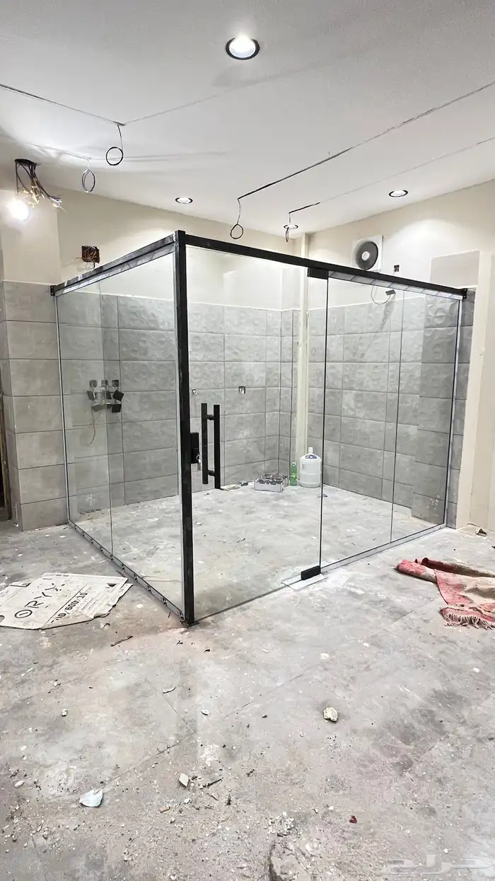 زجاج سكريت 12 ملم ثابت ومتحرك بأسعار مميزة 5