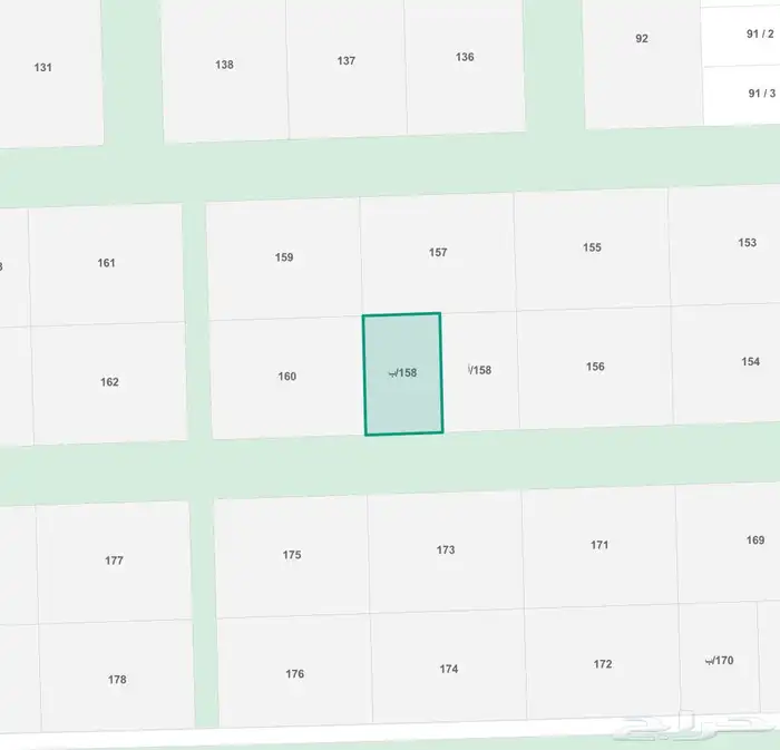 للبيع ارض سكنية بمركز الجلة بمدينة الرياض - 28-185 ب 1
