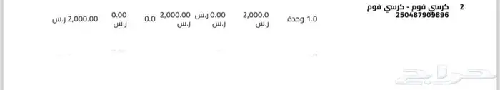 كرسي فوم للإحتياجات الخاصه 0