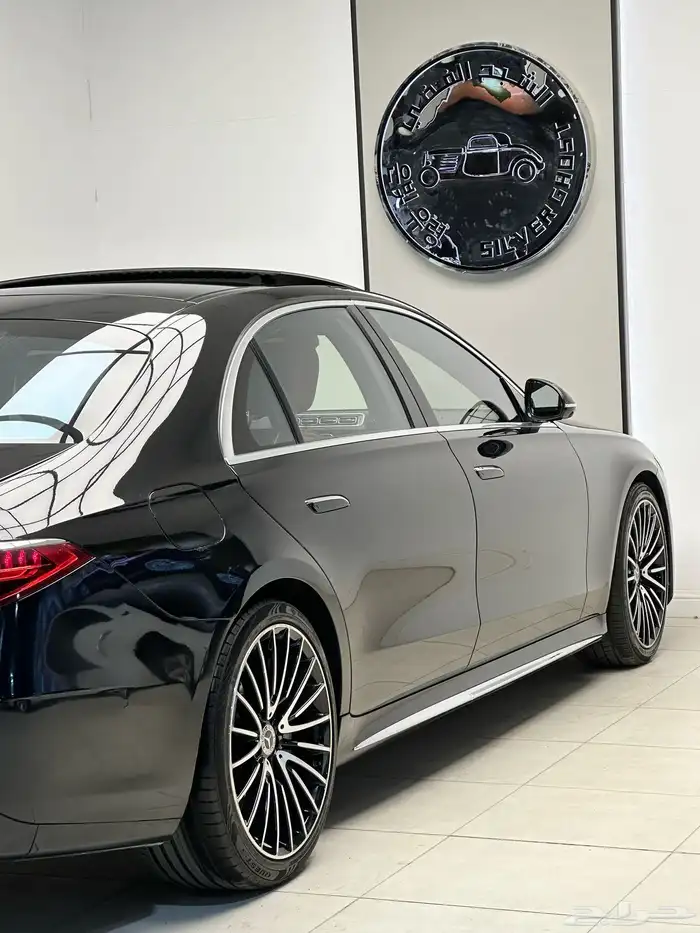 مرسيدس S450 2023 جفالي بحالة نظيفة 4
