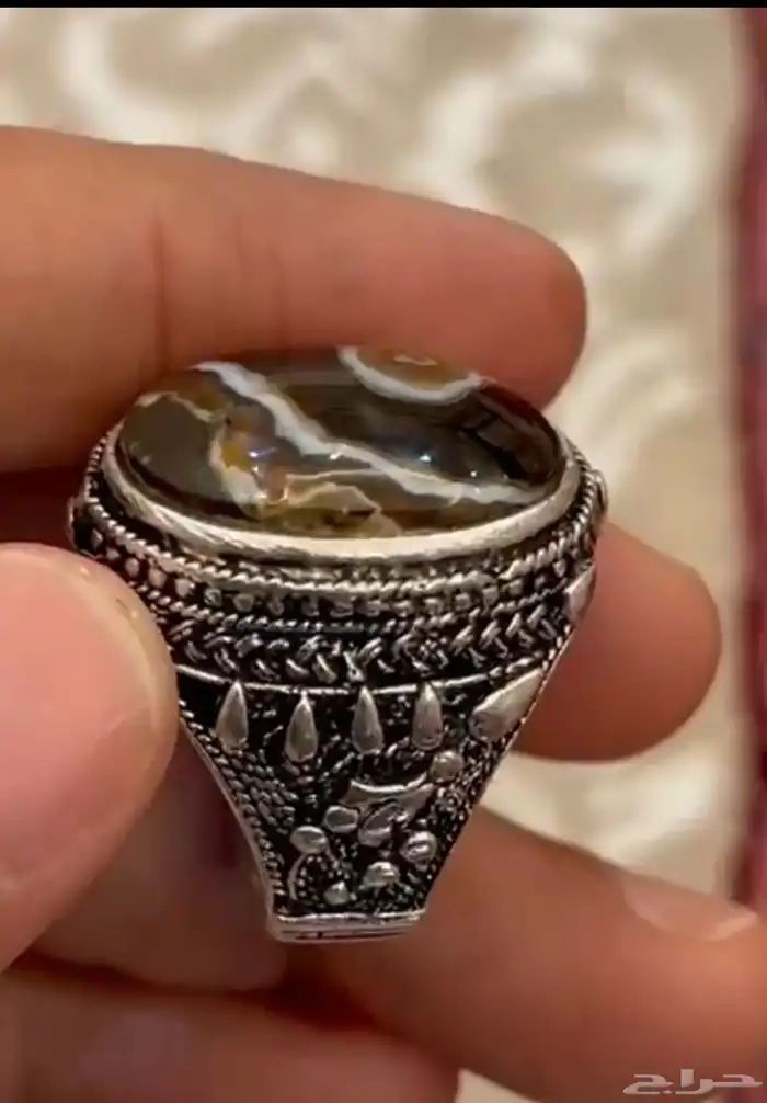 خواتم عقيق يمني 7