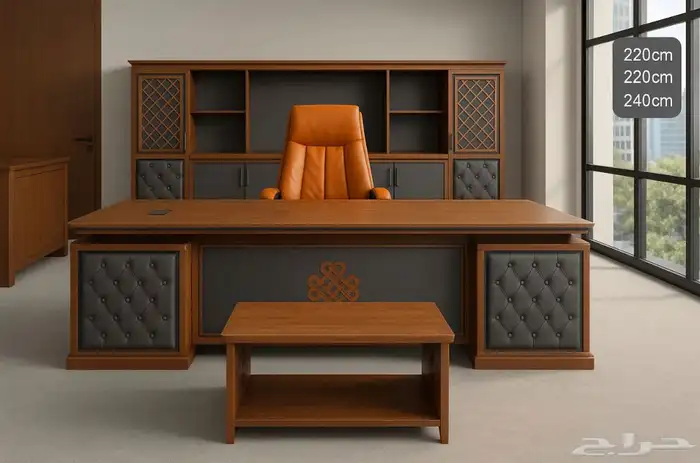 اثاث مكتبي كراسي و مكاتب طقم مدير و إدارية جديد موديلات 23
