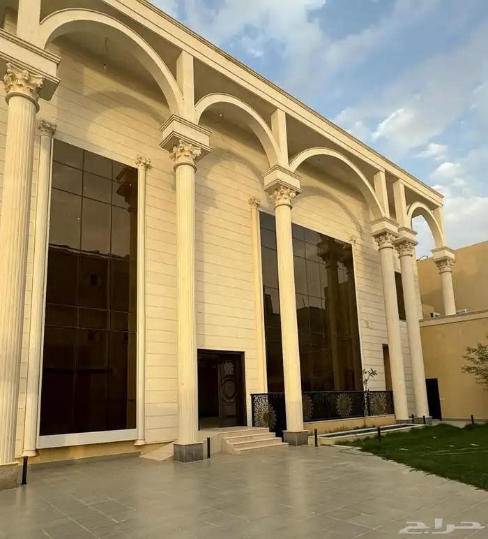 حجر طبيعي واجهات حجر نساح خارجية 6