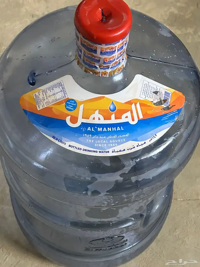 للبيع دبات ماء المنهل ( فاضيه ) 0