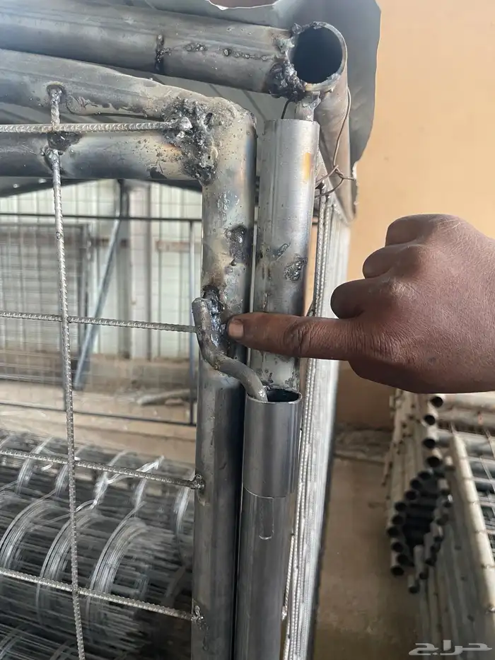 شبك 3 في 3 متر ارتفاع 1.80 متر السقف شينكو 4