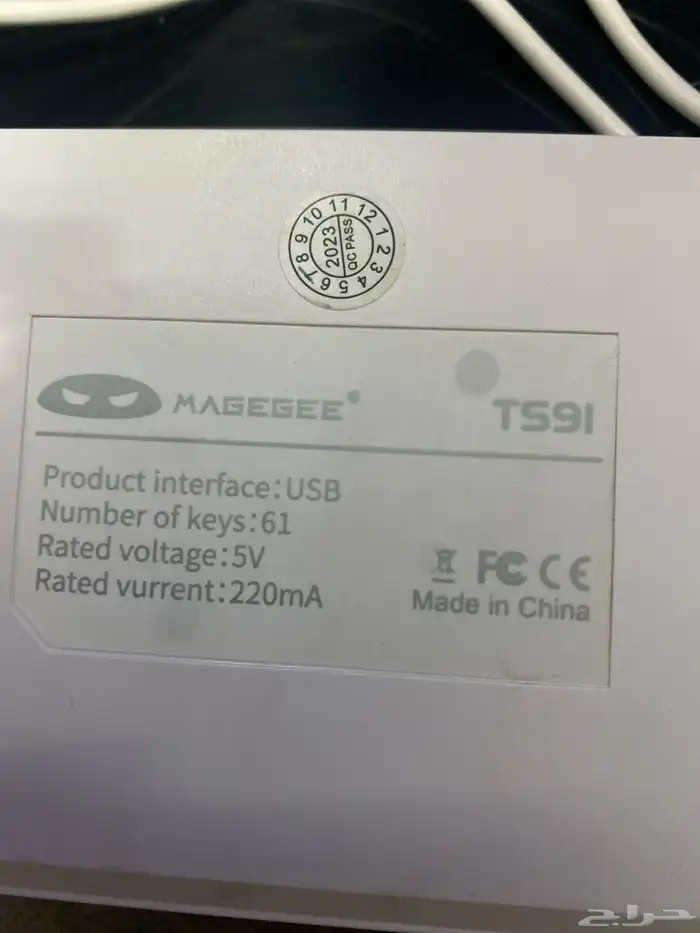 كيبورد العاب نوع MAGEGEE نظيف سوني 4-5 و PC 1