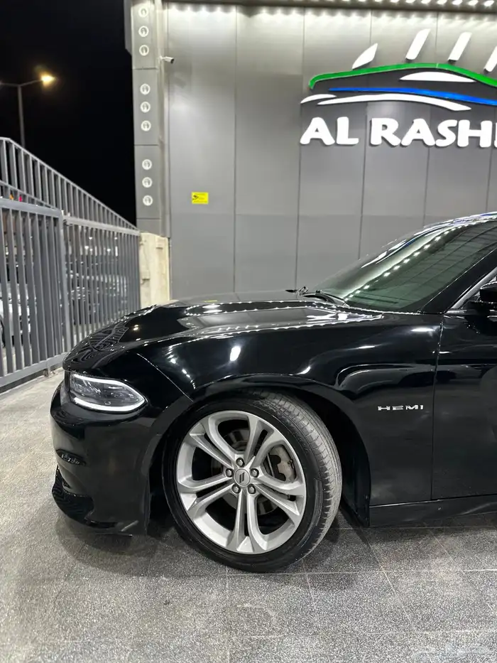 دودج تشارجر 2021 اسود RT هيمي V8 5.7 معرض(عبيد الرشيدي) 3