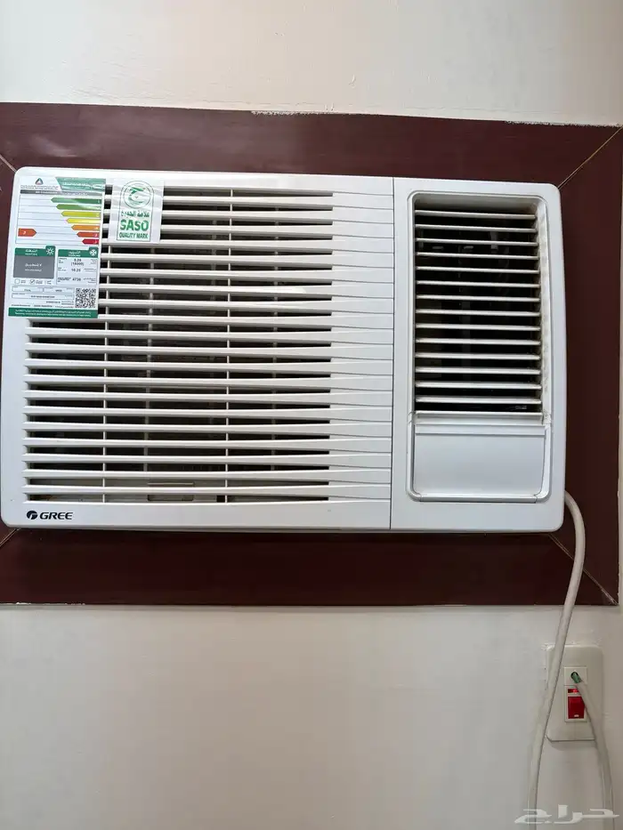 مكيف شباك Gree شبة جديد طن ونصف 0