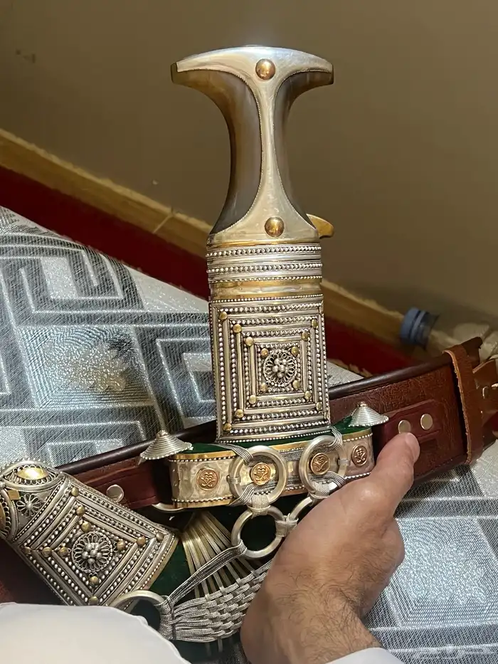 خنجر قرن عماني 7