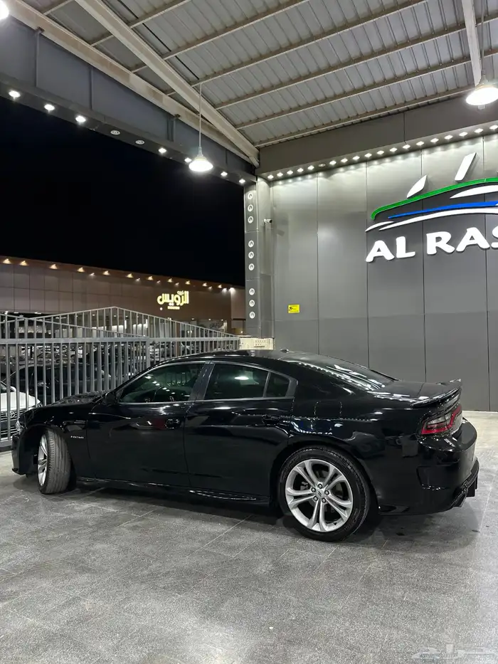 دودج تشارجر 2021 اسود RT هيمي V8 5.7 معرض(عبيد الرشيدي) 5