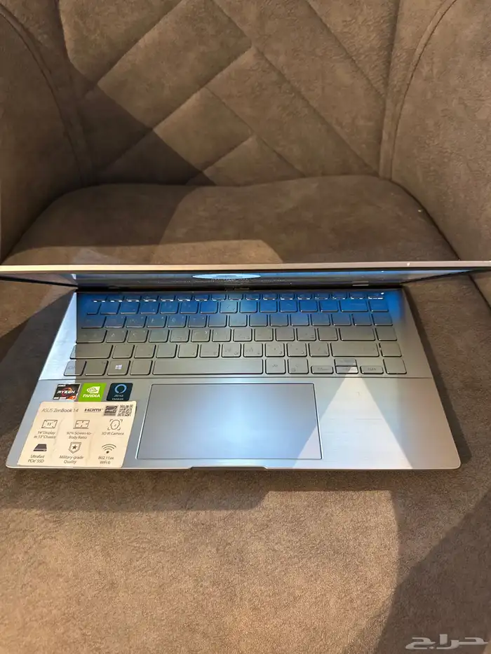 لابتوب ASUS ZenBook 14 Ryzen 7 نظيف جد ا للبيع 4