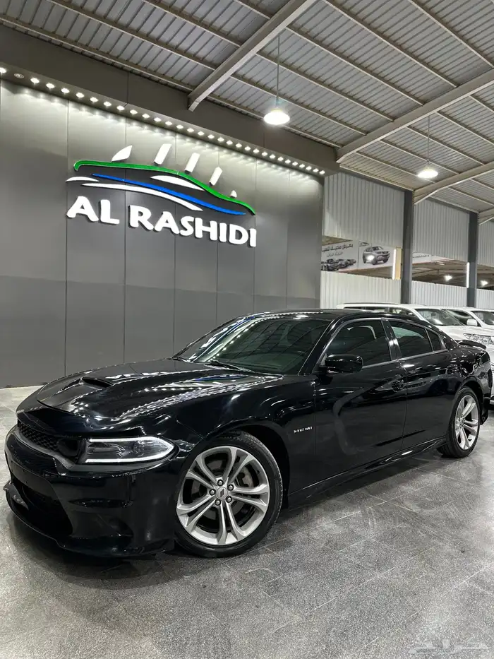 دودج تشارجر 2021 اسود RT هيمي V8 5.7 معرض(عبيد الرشيدي) 0