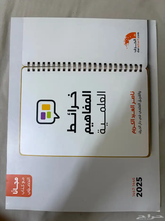 كتاب التحصيلي مع كتاب التجميعات و خرائط المفاهيم 1