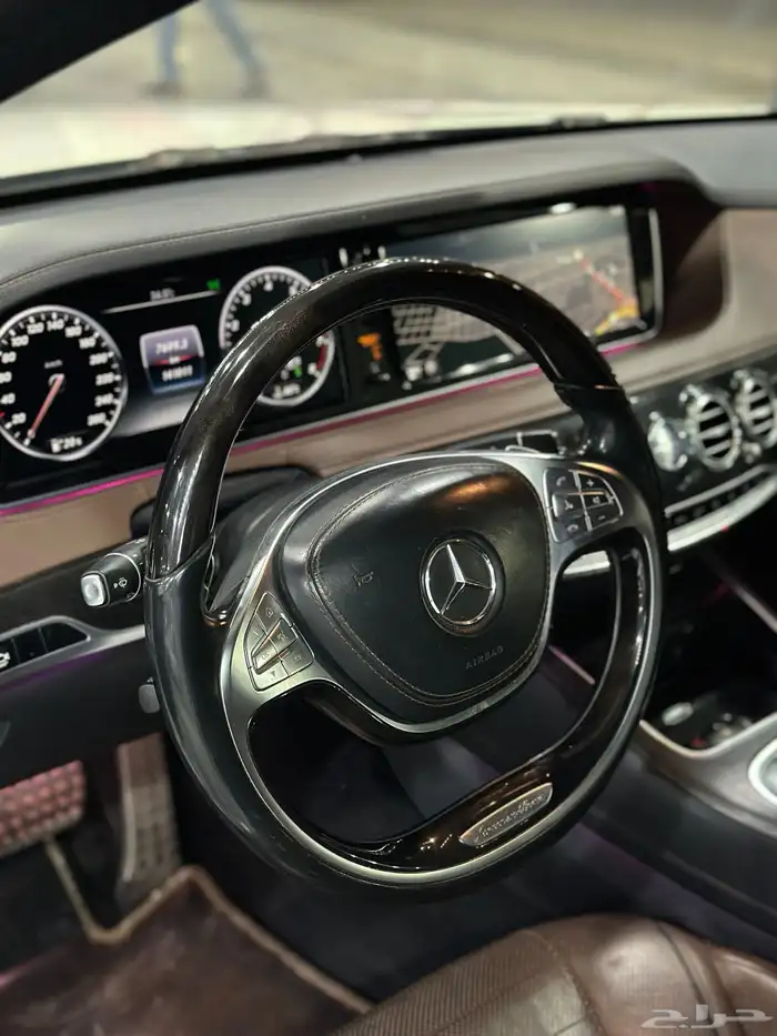 مرسيدس S500 يخت 2016 لدى معرض(عبيد الرشيدي) 27