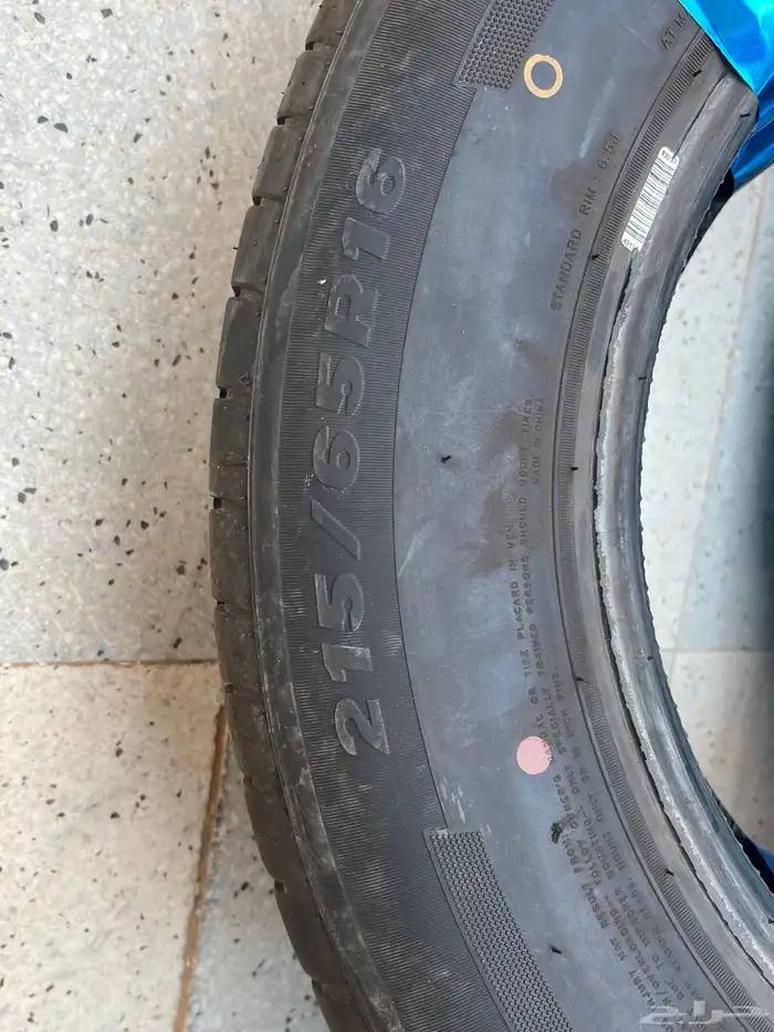 للبيع كفرات جديده ما استخدمت 6
