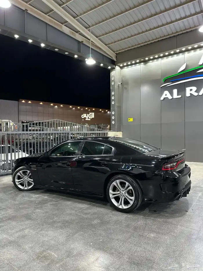 دودج تشارجر 2021 اسود RT هيمي V8 5.7 معرض(عبيد الرشيدي) 6